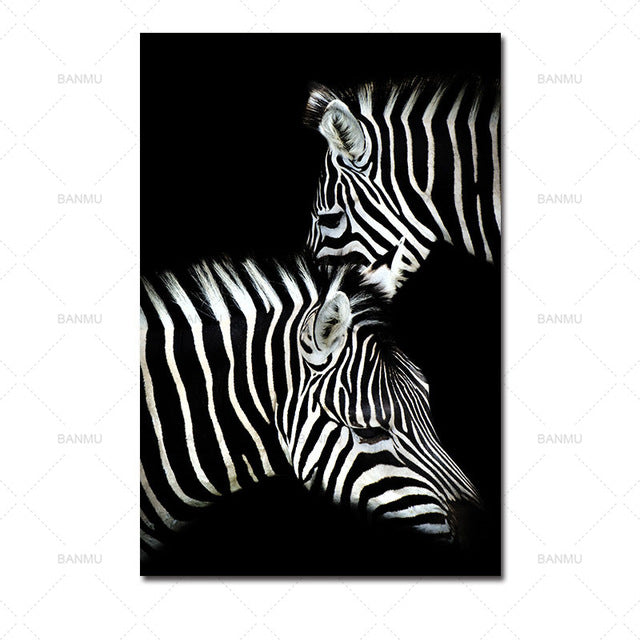 Home decor Wall art animal canvas painting  Wall Pictures print  for Living Room
