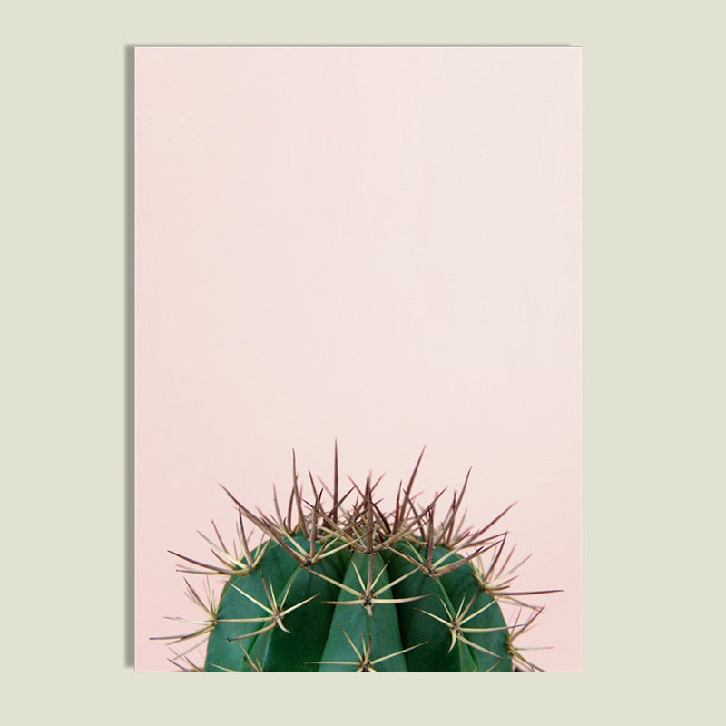 Cactus Plant Canvas Prints Posters And Prints Wall Pictures For Living Room Wall Art Canvas