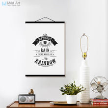 Load image into Gallery viewer, Vintage Retro Inspirational Life Quote Typography Wooden Framed Poster Nordic Wall Art Picture Home Decor Canvas Painting Scroll
