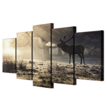 Load image into Gallery viewer, HD Printed Winter deer Painting on canvas room decoration print poster picture canvas Free shipping/tt-2598
