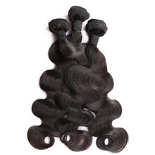 Load image into Gallery viewer, Body Wave Human Hair Bundles With  Closure Peruvian Hair Bundles With Closures Bleached knots Prosa Hair Products Remy
