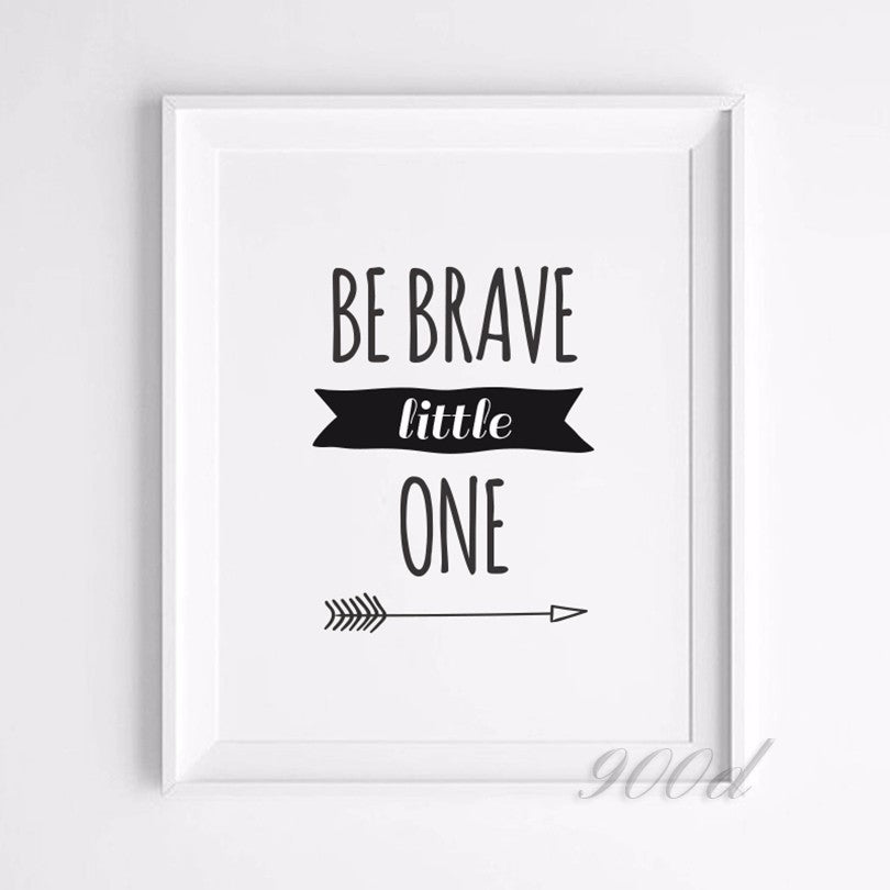 Nursery Quote Canvas Art Print painting Poster, Wall Pictures for Home Decoration, Wall decor FA331