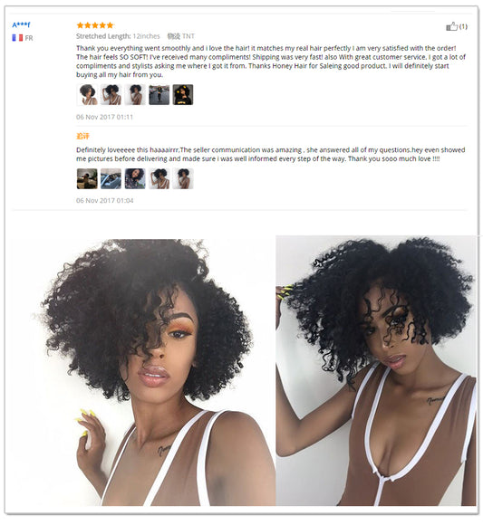 Afro Kinky Curly Hair Bundles Peruvian Virgin Hair Weaving 100% Human Hair Extension Natural Color Prosa Products