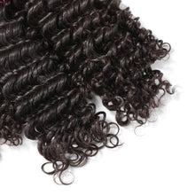 Load image into Gallery viewer, Luvin Malaysian Virgin Curly Weave Human Hair Bundles 3 Pcs/Lots 100% Unprocessed Raw Human Hair Extension Deep Wave No Shedding
