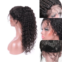 Load image into Gallery viewer, Luvin 360 Lace Frontal Wig Pre Plucked With Baby Hair Brazilian Deep Wave Wigs For Black Women Water Wave Remy Human Hair Wigs
