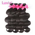 Load image into Gallery viewer, Luvin Brazilian Hair Weave 1 Bundles Body Wave Virgin Hair Weave 100% Unprocessed Natural Human Hair Extensions 30 Inch Bundles
