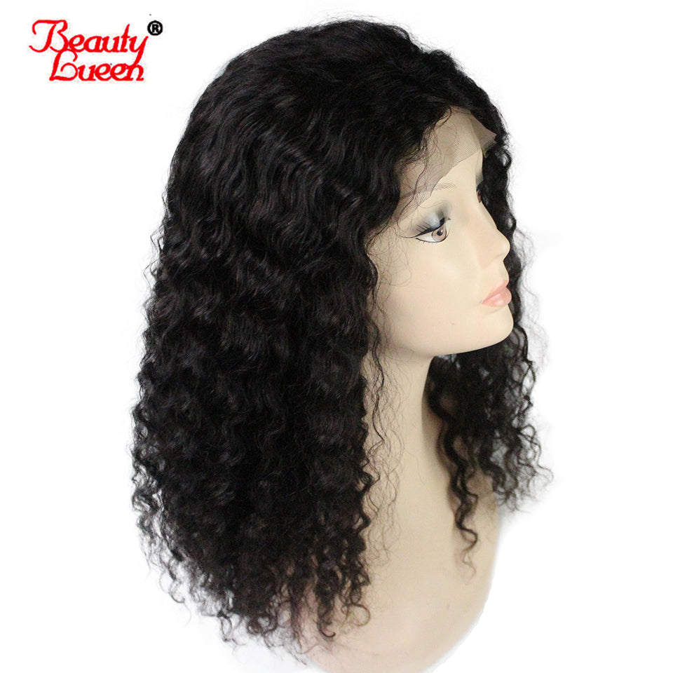 Pre Plucked Lace Front Human Hair Wigs Curly Malaysia Remy Hair 150% Density Lace Front Wig With Baby Hair For Women BeautyLueen