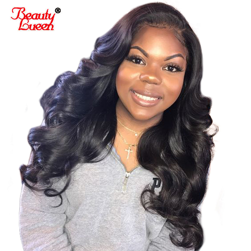 150% Density Lace Frontal Wigs Pre Plucked With Baby Hair Malaysian Body Wave Remy Lace Front Human Hair Wigs For Black Women