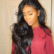 Load image into Gallery viewer, 150% Density Lace Frontal Wigs Pre Plucked With Baby Hair Malaysian Body Wave Remy Lace Front Human Hair Wigs For Black Women
