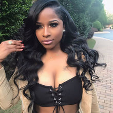 Load image into Gallery viewer, Lace Frontal Wig Pre Plucked With Baby Hair 150% Density Brazilian Body Wave Lace Front Human Hair Wigs Remy Hair Beauty Lueen
