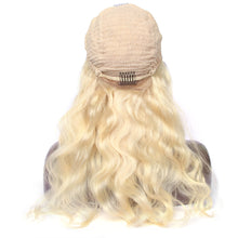 Load image into Gallery viewer, Luvin wigs for women 613 blonde lace frontal wig pre plucked with baby hair Body Wave Brazilian 100% Human Hair Lace Front Wigs

