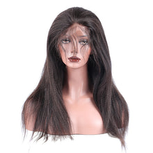 Load image into Gallery viewer, Italian Yaki 360 Lace Frontal Wig Pre Plucked With Baby Hair 150% Density Brazilian Lace Front Human Hair Wig Remy Hair Prosa
