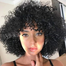Load image into Gallery viewer, Luvin Bob Lace Front Human Hair Wigs Kinky Curly Brazilian Remy Hair Wigs For Black Women With Baby Hair Lace Frontal Wig

