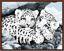 Load image into Gallery viewer, DRAWJOY Framed Picture Painting By Numbers DIY Canvas Oil Painting Home Decor For Living Room Wall Art Of Tiger
