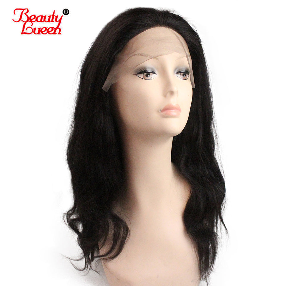 360 Lace Frontal Wig Pre Plucked With Baby Hair 150% Density Peruvian Body Wave Lace Front Human Hair Wigs Remy Beauty Lueen
