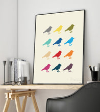 Load image into Gallery viewer, Lovely Bird Canvas Art Print Poster, Wall Pictures For Home Decoration,  Wall Decor FA101
