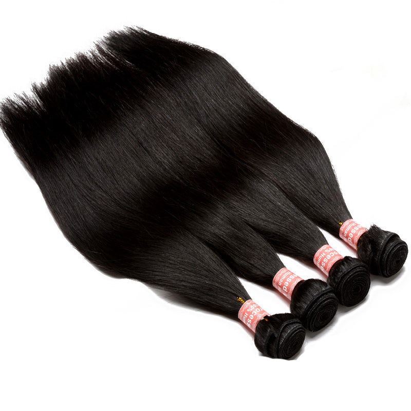 Brazilian Hair Weave Bundles Straight Human Hair Extensions Prosa Hair Products Remy Hair Weaving Natural Color