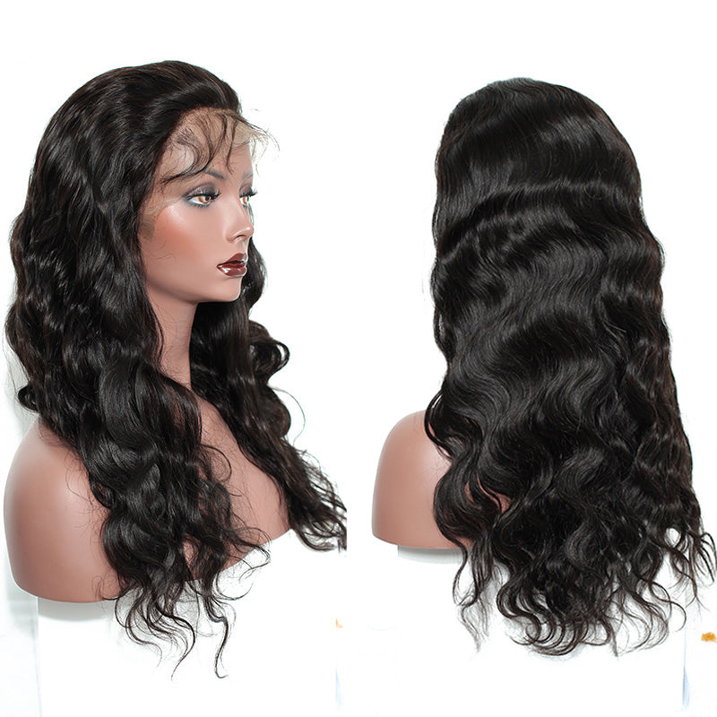360 Lace Frontal Wig Pre Plucked With Baby Hair 150% Density Brazilian Lace Front Human Hair Wigs Body Wave Prosa Remy