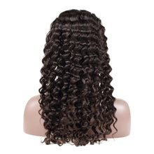 Load image into Gallery viewer, Luvin Curly Lace Front Human Hair Wigs Deep Wave Brazilian Remy Hair Short Bob Wigs For Black Women Water Wave Long Lace Wig
