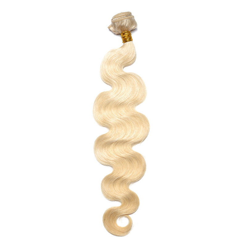 613 Blonde Brazilian Body Wave Hair Weave Bundles Prosa Hair Products 100% Human Hair Extensions Remy Hair Weaving 1 Pcs