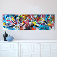 Load image into Gallery viewer, HDARTISAN Colorful Graffiti Oil Abstract Painting Canvas Prints for Wall Art Picture for Living room Home Decor
