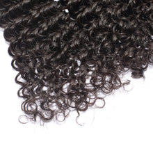 Load image into Gallery viewer, Luvin Malaysian Curly Hair 4 Bundles With Closure 100% Unprocessed Virgin Human Hair Weave Bundles With Lace Closure Deep Wave
