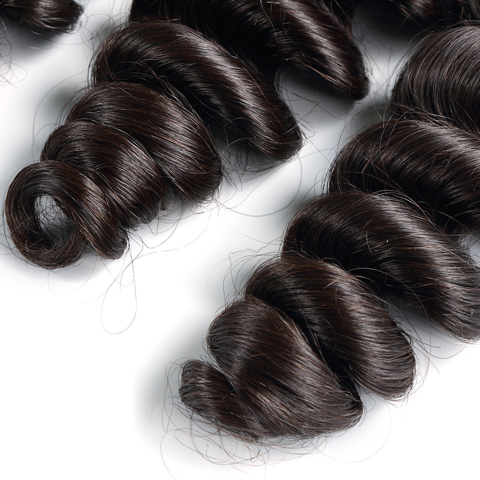 Luvin Brazilian Virgin Hair Loose Wave 3 Pcs/Lots 100% Unprocessed Human Hair Bundles Weaves Soft Hair Free Shipping