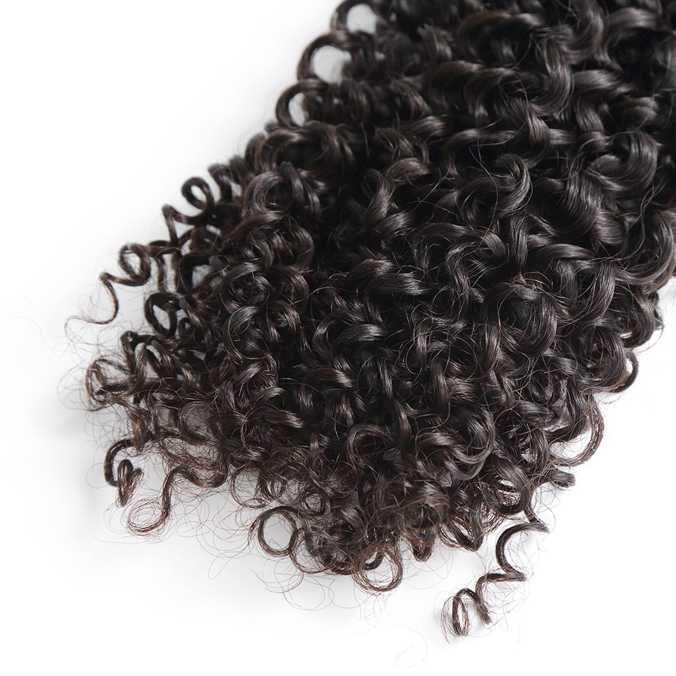 Luvin Brazilian Kinky Curly Virgin Hair 3 Pcs/Lot 100% Unprocessed Human Hair Weave Bundles Shipping Free
