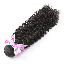 Load image into Gallery viewer, Luvin Mongolian Kinky Curly Hair 100% Remy Human Hair Weave Bundles Natural Color 8&quot;-28&quot; Free Shipping
