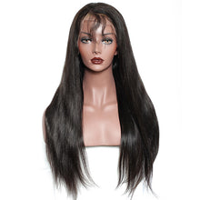 Load image into Gallery viewer, Straight Wave 360 Lace Frontal Wig Pre Plucked With Baby 180% Density Brazilian Lace Front Human Hair Wigs Prosa Remy
