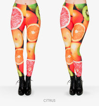 Load image into Gallery viewer, Fruit Citrus 3D Printing Legging Punk Women Legging
