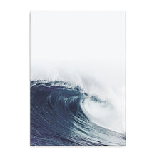 Load image into Gallery viewer, Seascape Poster Canvas Painting Sea Wave Wall Pictures For Living Room
