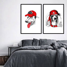 Load image into Gallery viewer, Dog Posters and Prints Print on Canvas Wall Art Animal Picture
